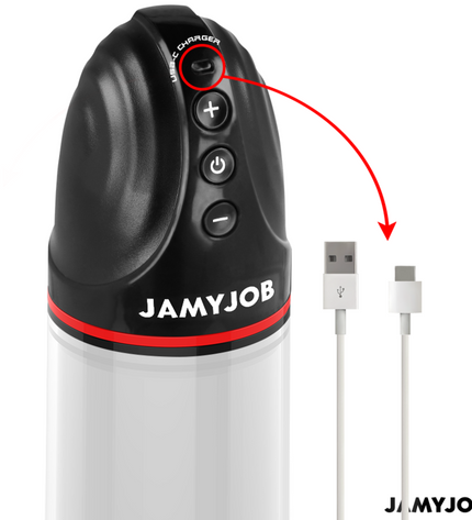 JAMYJOB - POMPE AUTOMATIQUE XPAND 3 NIVEAUX D'ASPIRATION GRIS by JAMYJOB