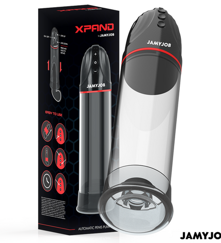JAMYJOB - POMPE AUTOMATIQUE XPAND 3 NIVEAUX D'ASPIRATION GRIS by JAMYJOB
