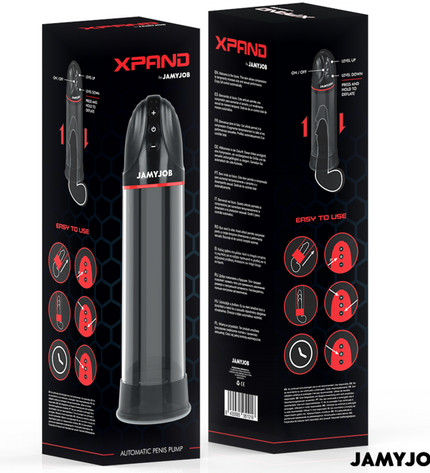 JAMYJOB - POMPE AUTOMATIQUE XPAND 3 NIVEAUX D'ASPIRATION GRIS by JAMYJOB