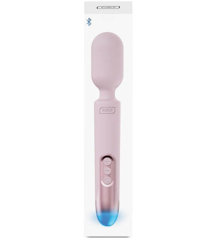 KIIROO - PROWAND VIBRATEUR WAND TÉLÉCOMMANDE + APPLICATION GRATUITE ROSE by KIIROO