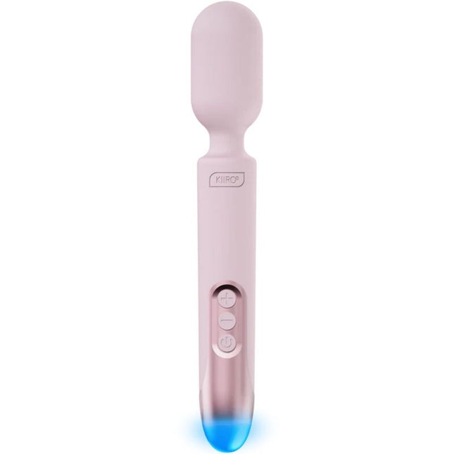 KIIROO - PROWAND VIBRATEUR WAND TÉLÉCOMMANDE + APPLICATION GRATUITE ROSE by KIIROO