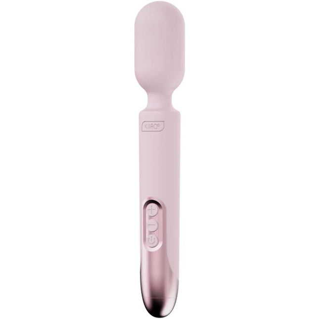 KIIROO - PROWAND VIBRATEUR WAND TÉLÉCOMMANDE + APPLICATION GRATUITE ROSE by KIIROO