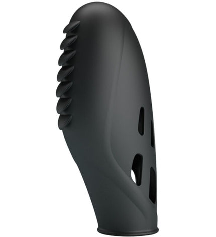 PRETTY LOVE - VIBRATEUR DOIGT EN SILICONE GILO NOIR by PRETTY LOVE