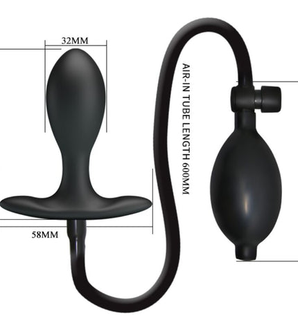 PRETTY LOVE - PLUG ANAL GONFLABLE NOIR by PRETTY LOVE PARTY UP