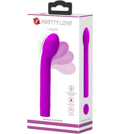 PRETTY LOVE - VIBRATEUR POINT G LOGAN 10 VIBRATIONS VIOLET by PRETTY LOVE