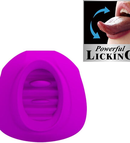 PRETTY LOVE - STIMULATEUR DE CLITORIS ESTELLE TONGUE 12 VIBRATIONS VIOLET by PRETTY LOVE