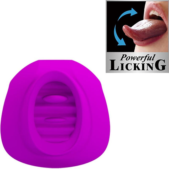 PRETTY LOVE - STIMULATEUR DE CLITORIS ESTELLE TONGUE 12 VIBRATIONS VIOLET by PRETTY LOVE