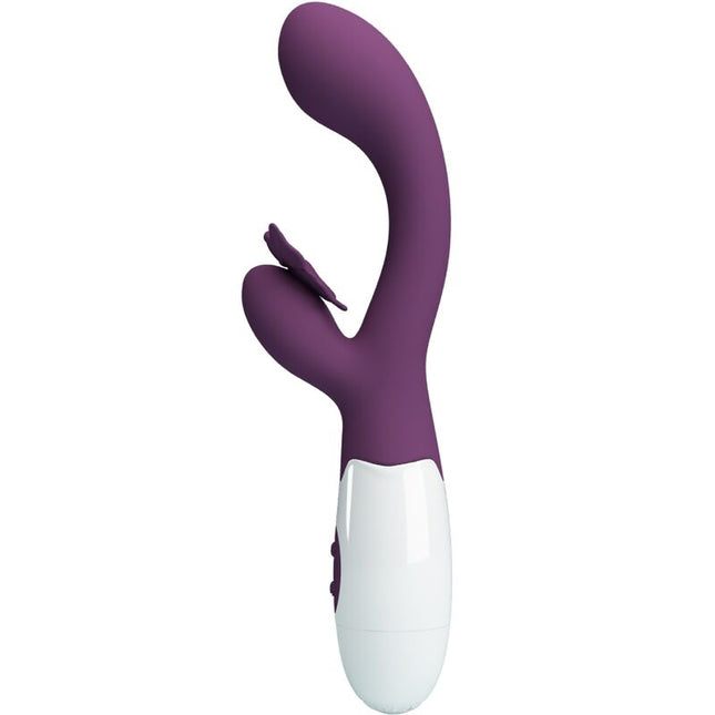 PRETTY LOVE - BUTTERFLY KISS VIBRATEUR RABBIT ET STIMULATEUR DE POINT G VIOLET by PRETTY LOVE FLIRTATION