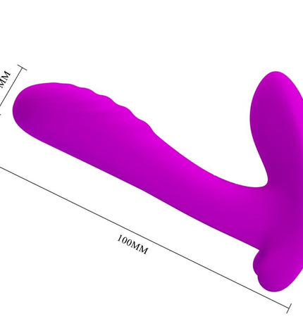PRETTY LOVE - MASSEUR & VIBRATEUR 12 VIBRATIONS TÉLÉCOMMANDE VIOLET by PRETTY LOVE