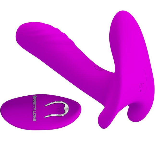 PRETTY LOVE - MASSEUR & VIBRATEUR 12 VIBRATIONS TÉLÉCOMMANDE VIOLET by PRETTY LOVE