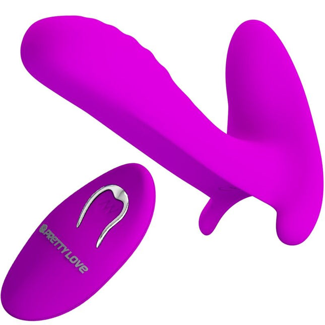 PRETTY LOVE - MASSEUR & VIBRATEUR 12 VIBRATIONS TÉLÉCOMMANDE VIOLET by PRETTY LOVE
