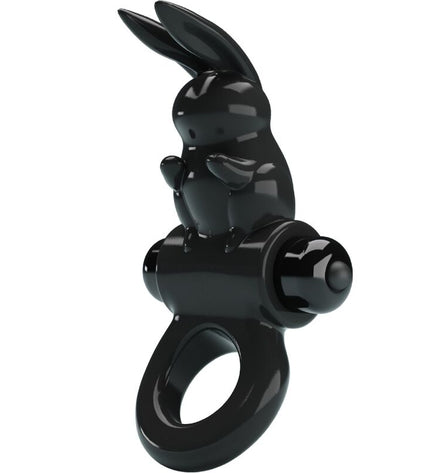 PRETTY LOVE - ANNEAU VIBRATEUR EXCITANT RABBIT 10 VIBRATIONS NOIR by PRETTY LOVE PARTY UP