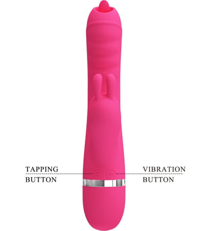 PRETTY LOVE - VIBRATEUR LAPIN MULTIFONCTION PHOENIX ROSE by PRETTY LOVE