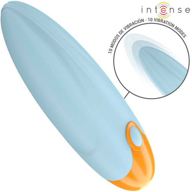 INTENSE - MIKE BULLET VIBRANT 10 VIBRATIONS BLEU by INTENSE FUN TOYS
