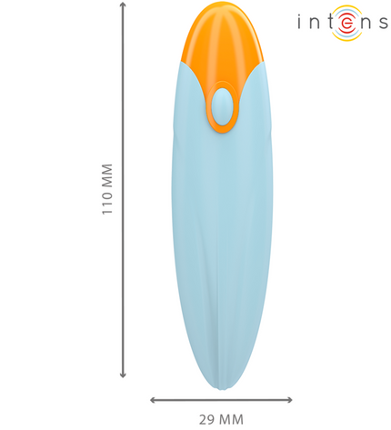 INTENSE - MIKE BULLET VIBRANT 10 VIBRATIONS BLEU by INTENSE FUN TOYS