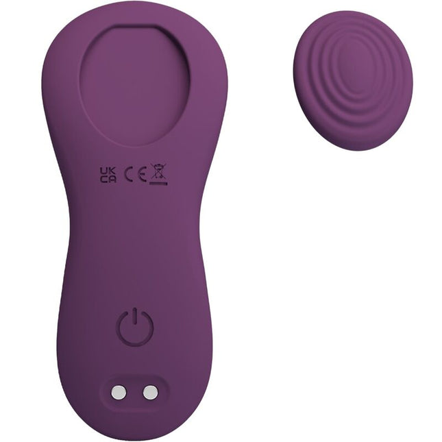 PRETTY LOVE - MANE LAY ON MASSEUR DE CLITORIS 10 VIBRATIONS TÉLÉCOMMANDE VIOLET by PRETTY LOVE