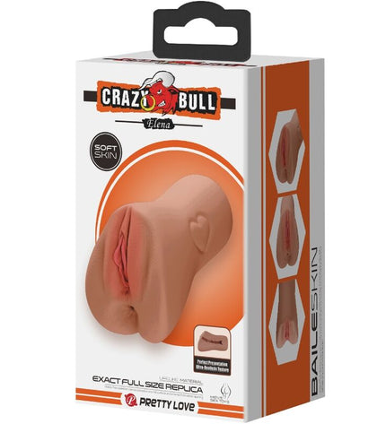 CRAZY BULL - CONCEPTION DE VAGIN ET D'ANUS ÉCARLATE AVEC UNE CHAIR EN FORME DE CŒUR by CRAZY BULL