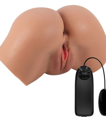 CRAZY BULL - HAILEY VIBRATEUR FESSIER AVEC CONTRÔLE RÉALISTE DU VAGIN ET DE L'ANUS À TÉLÉCOMMANDE by CRAZY BULL