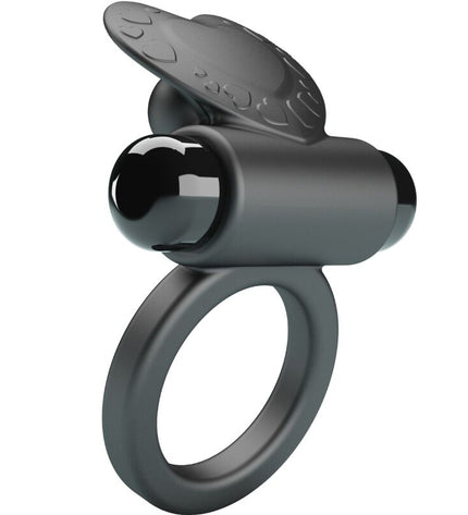 PRETTY LOVE - BAGUE VIBRANTE DEBONAIRE LAPIN 10 VIBRATIONS NOIRE by PRETTY LOVE