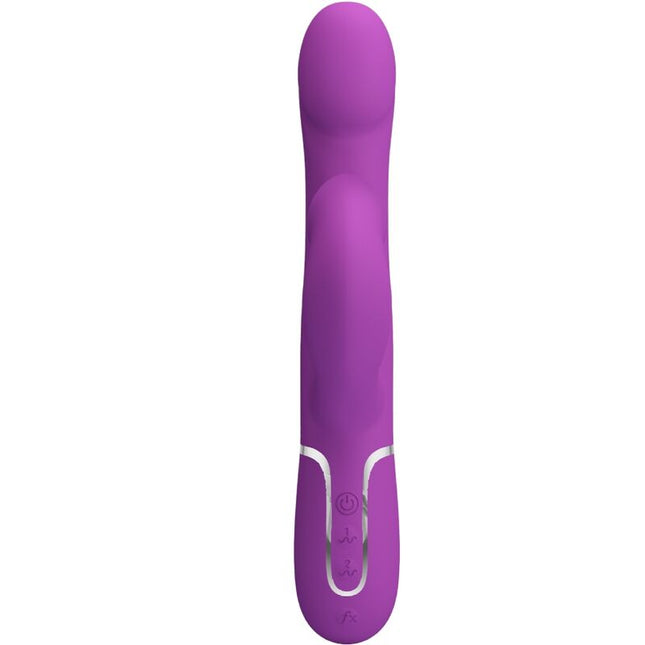 PRETTY LOVE - VIBRATEUR ET STIMULATEUR MULTIFONCTION 4 EN 1 VIOLET by PRETTY LOVE