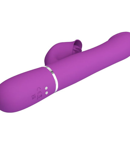 PRETTY LOVE - VIBRATEUR ET STIMULATEUR MULTIFONCTION 4 EN 1 VIOLET by PRETTY LOVE