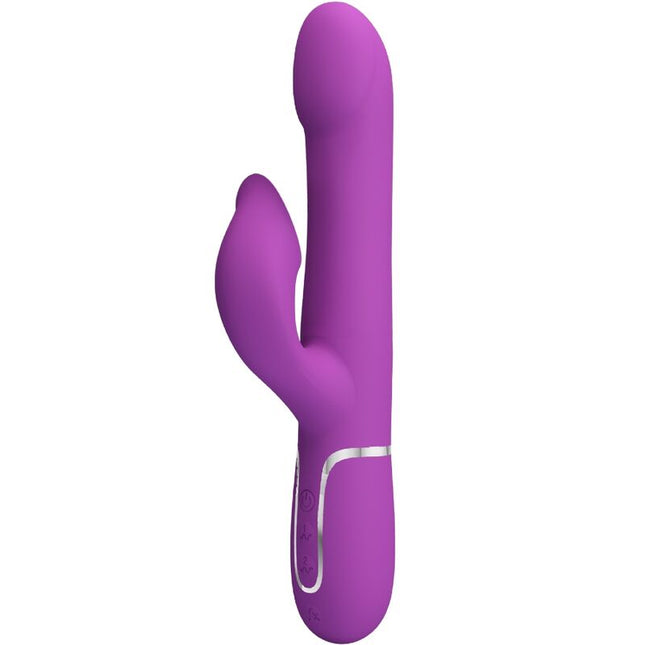 PRETTY LOVE - VIBRATEUR ET STIMULATEUR MULTIFONCTION 4 EN 1 VIOLET by PRETTY LOVE