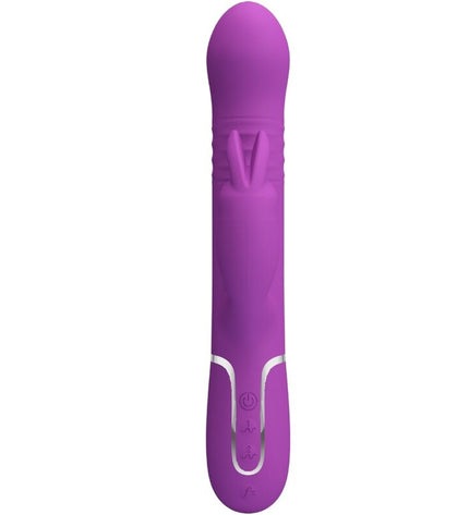 PRETTY LOVE - VIBRATEUR LAPIN MULTIFONCTION COALE 4 EN 1 VIOLET by PRETTY LOVE