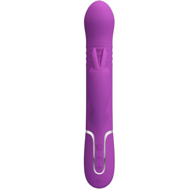 PRETTY LOVE - VIBRATEUR LAPIN MULTIFONCTION COALE 4 EN 1 VIOLET by PRETTY LOVE