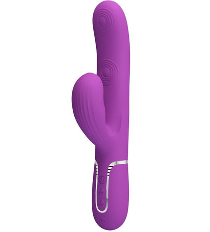PRETTY LOVE - VIBRATEUR LAPIN MULTIFONCTION 3 EN 1 PERLITA VIOLET by PRETTY LOVE