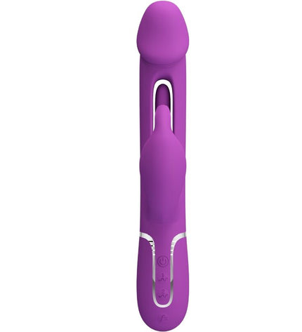 PRETTY LOVE - KAMPAS VIBRATEUR LAPIN MULTIFONCTION 3 EN 1 VIOLET by PRETTY LOVE