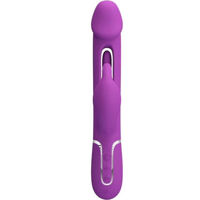 PRETTY LOVE - KAMPAS VIBRATEUR LAPIN MULTIFONCTION 3 EN 1 VIOLET by PRETTY LOVE