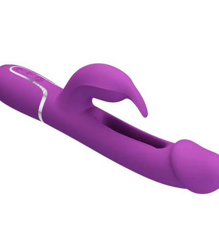 PRETTY LOVE - KAMPAS VIBRATEUR LAPIN MULTIFONCTION 3 EN 1 VIOLET by PRETTY LOVE