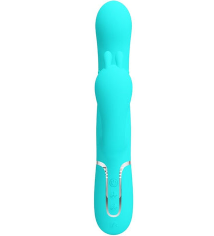 PRETTY LOVE - CAMMY 4 EN 1 VIBRATEUR MULTIFONCTION TRIPPLE RABBIT BLEU by PRETTY LOVE
