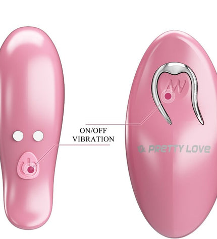 PRETTY LOVE - PINCES À TÉTONS CAILEY 10 VIBRATIONS TÉLÉCOMMANDE ROSE by PRETTY LOVE