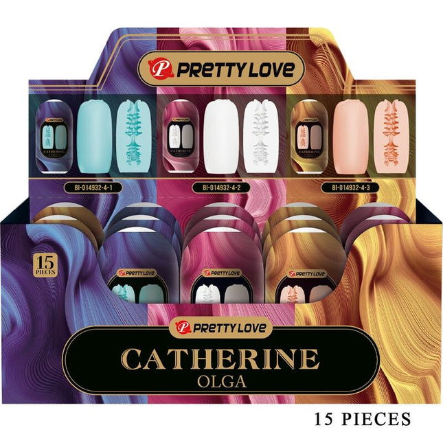 PRETTY LOVE - OLGA PACK 15 DIFFÉRENTS MASCRUBATEURS HOMMES by PRETTY LOVE