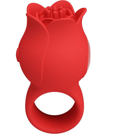 PRETTY LOVE - VIBRATEUR DE DOIGT EN FORME DE JAE ROSE 10 VIBRATIONS ROUGE by PRETTY LOVE