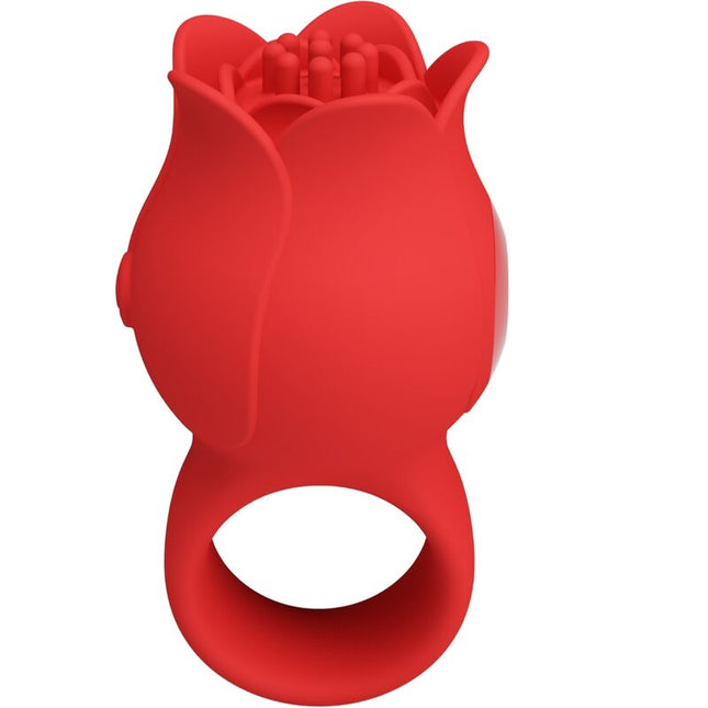 PRETTY LOVE - VIBRATEUR DE DOIGT EN FORME DE JAE ROSE 10 VIBRATIONS ROUGE by PRETTY LOVE