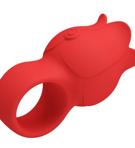 PRETTY LOVE - VIBRATEUR DE DOIGT EN FORME DE JAE ROSE 10 VIBRATIONS ROUGE by PRETTY LOVE