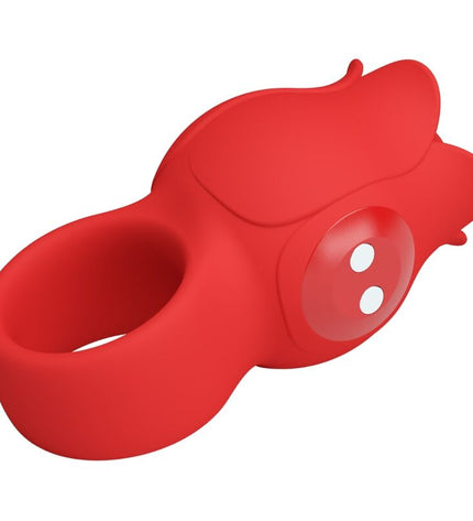 PRETTY LOVE - VIBRATEUR DE DOIGT EN FORME DE JAE ROSE 10 VIBRATIONS ROUGE by PRETTY LOVE