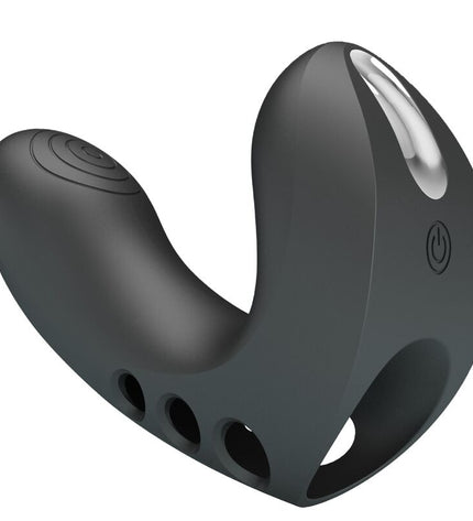 PRETTY LOVE - VIBRATEUR DOIGT CAMELIA 7 VIBRATIONS NOIR by PRETTY LOVE