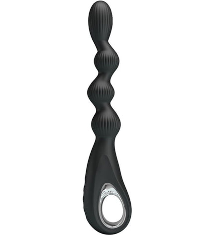 PRETTY LOVE - VIBRATEUR ANAL FEDERER 12 VIBRATIONS NOIR by PRETTY LOVE