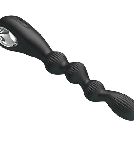 PRETTY LOVE - VIBRATEUR ANAL FEDERER 12 VIBRATIONS NOIR by PRETTY LOVE