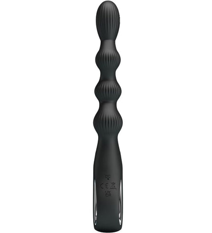 PRETTY LOVE - VIBRATEUR ANAL FEDERER 12 VIBRATIONS NOIR by PRETTY LOVE
