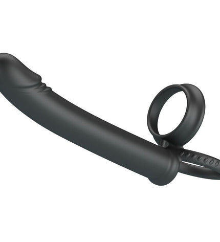PRETTY LOVE - DILLION DOUBLE PÉNÉTRATION DOUBLE ANNEAU PÉNAL NOIR by PRETTY LOVE PARTY UP