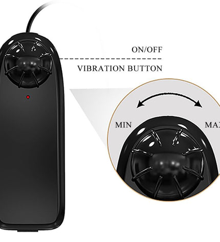 BAILE - CATOBLEPAS VIBRATEUR RÉALISTE 20,6 CM FLESH TÉLÉCOMMANDE by BAILE