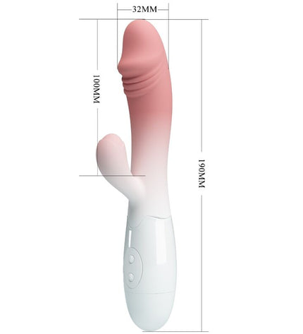 PRETTY LOVE - VIBRATEUR SNAPPY RABBIT 30 VIBRATIONS ROSE by PRETTY LOVE