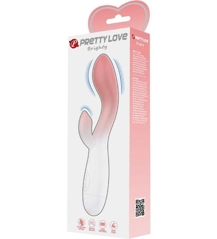 PRETTY LOVE - VIBRATEUR POINT G LUMINEUX + STIMULATEUR DE CLITORIS 30 VIBRATIONS ROSE by PRETTY LOVE