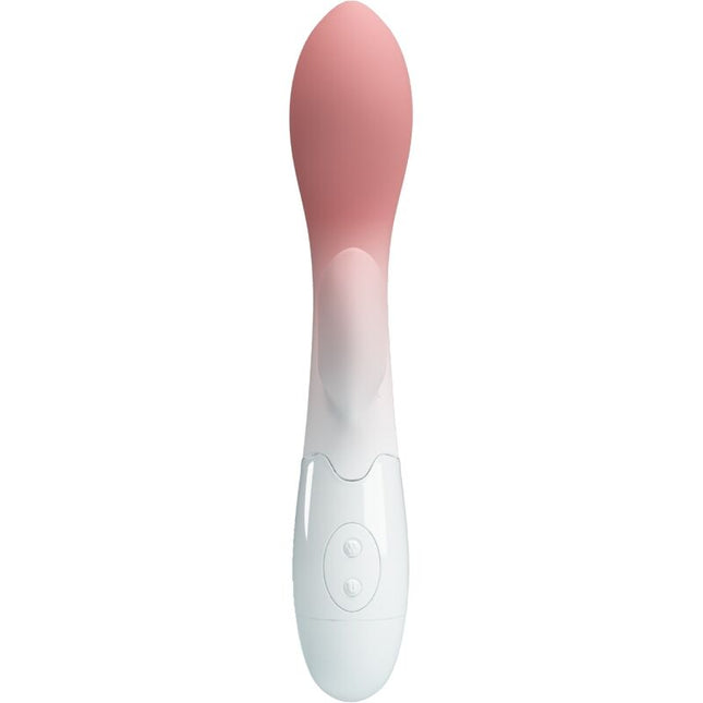 PRETTY LOVE - VIBRATEUR POINT G LUMINEUX + STIMULATEUR DE CLITORIS 30 VIBRATIONS ROSE by PRETTY LOVE