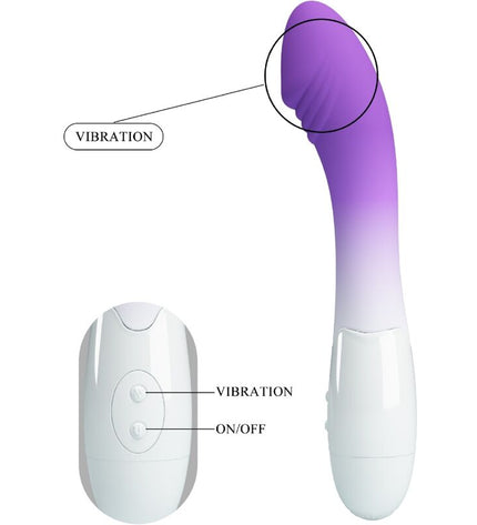 PRETTY LOVE - VIBRATEUR ELEMENTAL POINT G 30 VIBRATIONS VIOLET by PRETTY LOVE