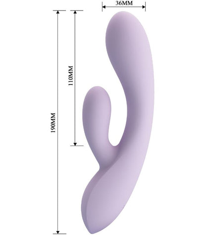 PRETTY LOVE - VIBRATEUR ROSOLYN RABBIT 10 VIBRATIONS VIOLET by PRETTY LOVE